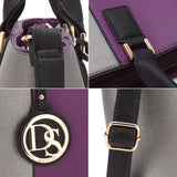 Women's Handbags Purses (Purple, Grey) - Test Product Don't Buy