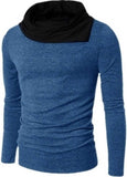 Men Turtle Neck T-Shirt (Black, Blue, Grey, Purple) - Test Product Don't Buy